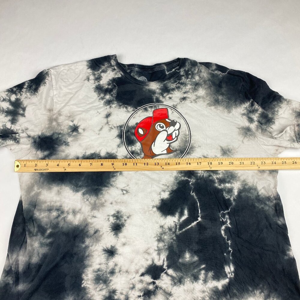 Bucee's T Shirt Size 2XL - Here for the Snacks - Tye Dye - Picture 12 of 12